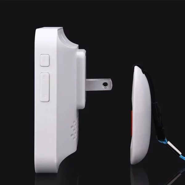 Wireless Smart Home Pager Doorbell with Emergency SOS Button and Remote Lanyard Nurse Alert System - Image 5