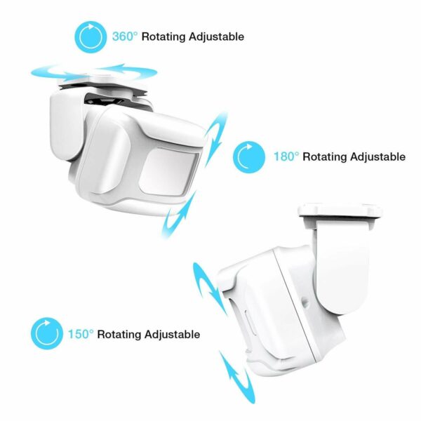 Wireless Entry Alert System with Alarm Vibration Sensor: 36 Ringtones for Shop, Store, and Home Security Infrared PIR Motion Sensor Detector Bell - Image 6