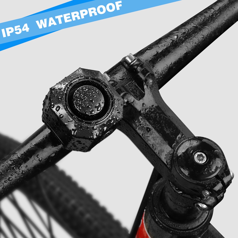 Bike Alarm Wireless Waterproof Security System for Bicycles, Motorcycles, Scooters - Anti-Theft Protection with Vibration Detection