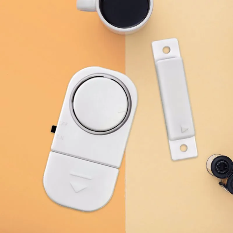 Door And Window Sensor Wireless Magnetic Sensor Security Alarm System for Doors and Windows