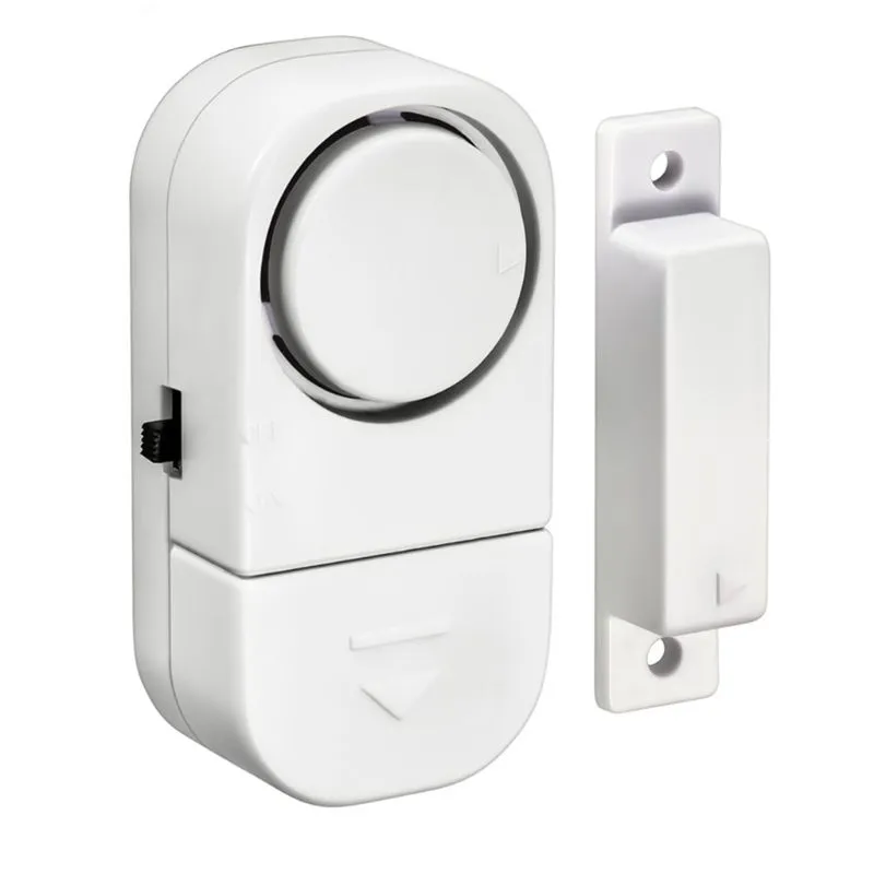 Door And Window Sensor Wireless Magnetic Sensor Security Alarm System for Doors and Windows