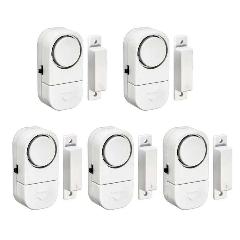 Door And Window Sensor Wireless Magnetic Sensor Security Alarm System for Doors and Windows
