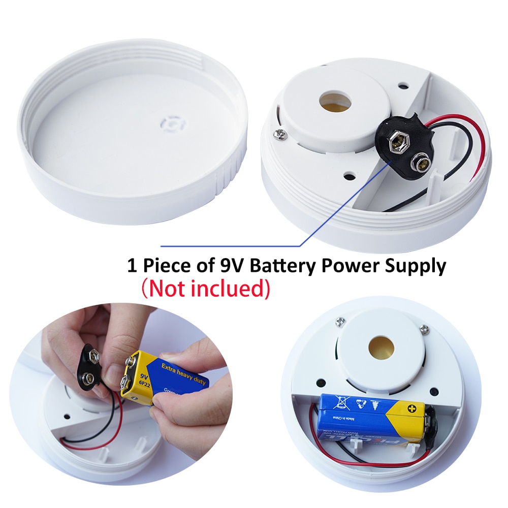 Wireless Water Leak Detector Set with 90dB Voice Alarm Safeguard Your Home from Water Damage