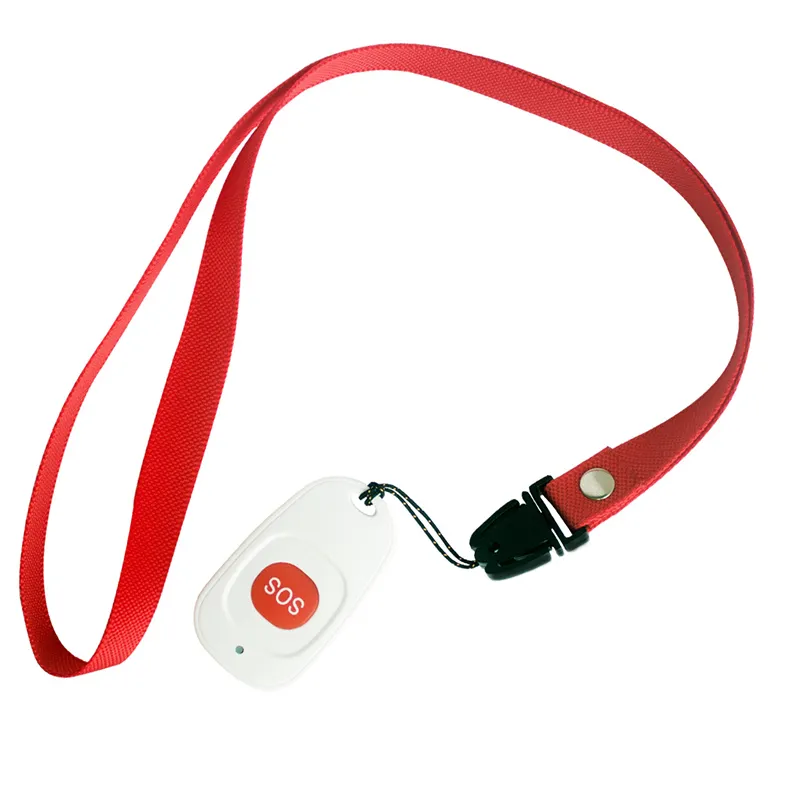 Wireless Elderly Panic Alarm with SOS Button, Caregiver Pager, and 433MHz Watch Call for Senior Care Nurse Alert System
