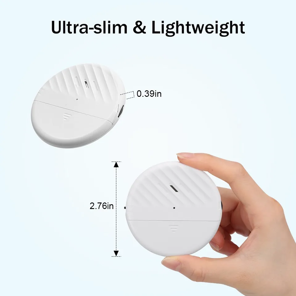 Glass Break Alarm 125dB Vibration Detector for Door and Window Security, Anti-Theft Warning