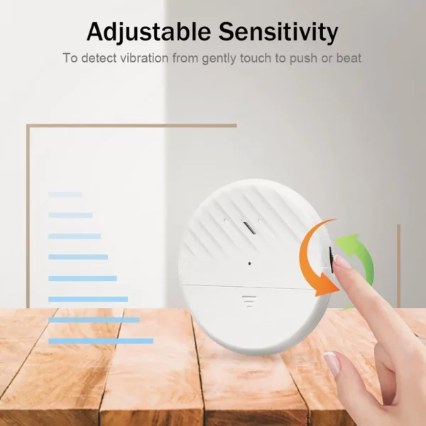 Glass Break Alarm 125dB Vibration Detector for Door and Window Security, Anti-Theft Warning - Image 5
