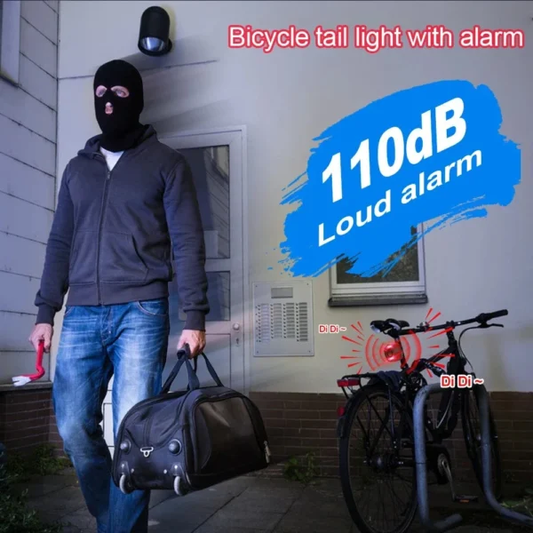 Wireless, Waterproof Bike Alarm with USB Charging - Safeguard Your Bicycle, Electric Motorcycle, or Scooter from Theft - Image 3